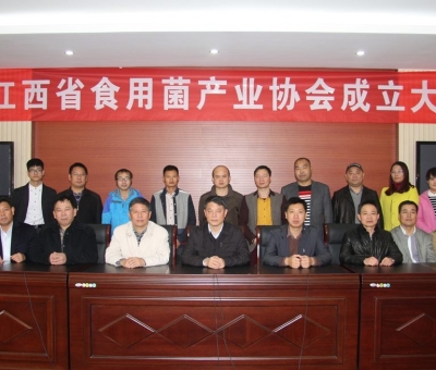 江西省食用菌產(chǎn)業(yè)協(xié)會(huì)成立，潘新華當(dāng)選會(huì)長(zhǎng)