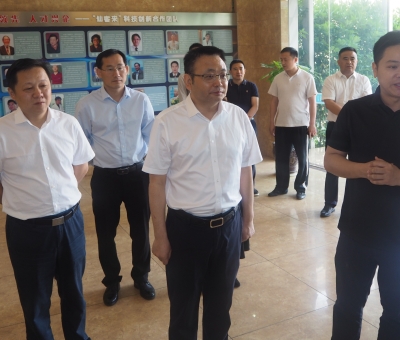 九江市委副書記黃強(qiáng)蒞臨仙客來調(diào)研